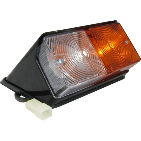 Feu de position avant droit avec clignotant, pour tracteur, pelle, excavatrice, compatible avec Ford/New Holland, OEM D3NN13201B