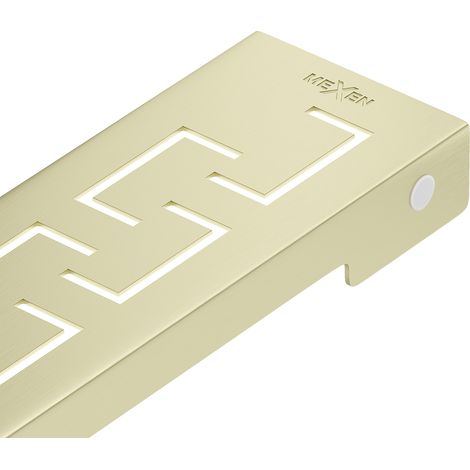 Mexen Flat M15 Abdeckung für Linienentwässerung 100 cm, gebürstetes Gold - 1A24100 (1/5)
