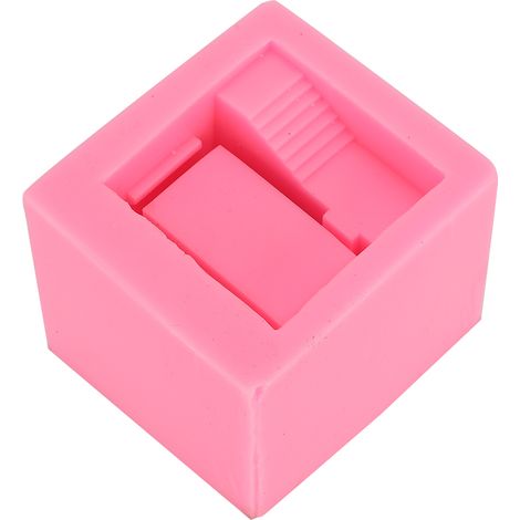 Moule en silicone 3D forme villa maison mignon pour gâteau / béton / savon liquide fait main (1/5)