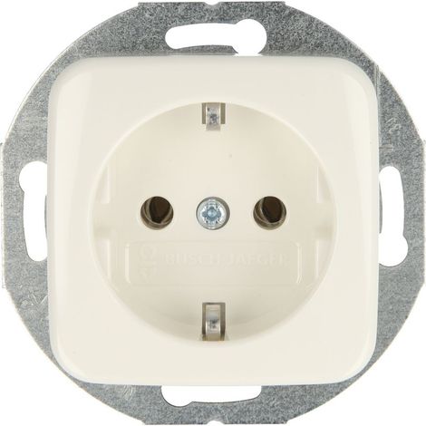 Mécanisme prise SCHUKO® avec bague-support ronde Reflex SI