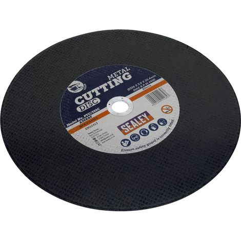 Sealey 355 x 3mm Cutting Disc 25.4mm Bore PTC/355C
