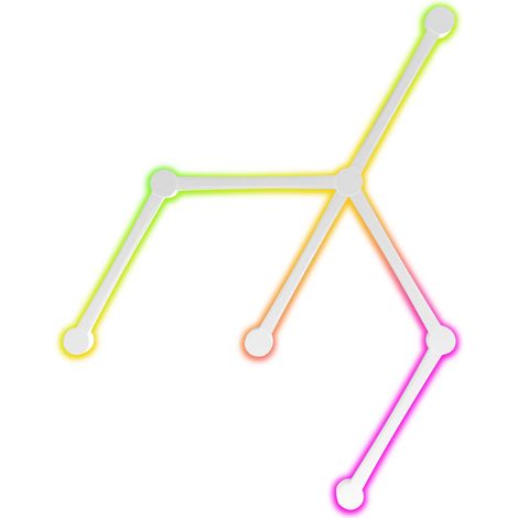 RGB Smart LED-Lichtleiste mit 16 Millionen Effekten, Rhythmusmodus, kabellos, Wandmontage ohne Bohren möglich (Weiß) (1/4)