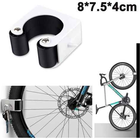 Boucle de stationnement de vélo Support mural VTT Vélo de route Support de rangement vertical Clip Support de vélo Boucles VTT Vélo (1/4)