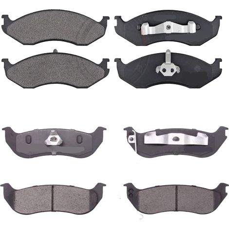 KIT PASTIGLIE FRENO ANTERIORI E POSTERIORI compatibile con KIA CARENS IV / PASTIGLIE FRENANTI AUTO OEM P 30 070,P 30 067  P 30 094 / SOSTITUZIONE DIRETTA / BASSA POLVERE / SILENZIOSO