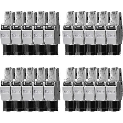 Fiche RJ45 CAT6 UTP de terminaison sur site sans outil (1/5)