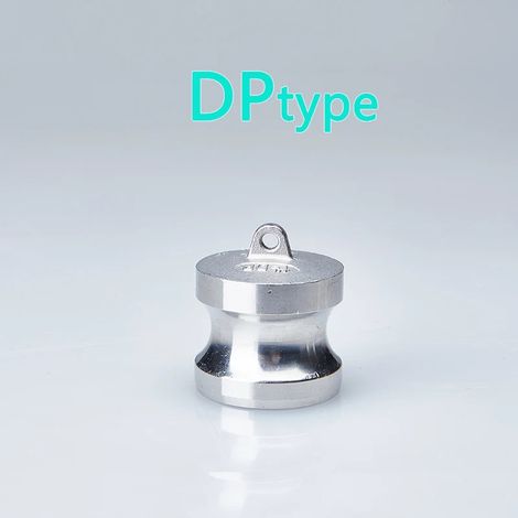 Raccord à came en acier inoxydable 304 (DP-1/2") pour arroseur de jardin, adaptateur à came à déconnexion rapide pour raccords de pompes à tuyau (1/5)
