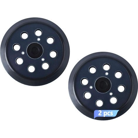 x 125 mm Stützteller, Klettverschluss, 8 Löcher, Polyurethan, für Exzenterschleifer (1/5)
