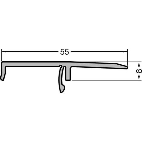 GUTMANN Deckel D8/55,glatt,naturfarben,6.000mm (1/2)