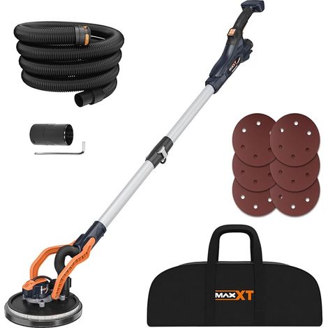 Brushless Dry Sander 550W, 600-1200rpm, LED, 215mm (1/5)