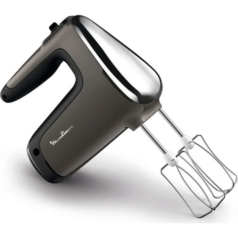 Moulinex Prep Mix HM650E10 Handmixer Grau Silber 600W