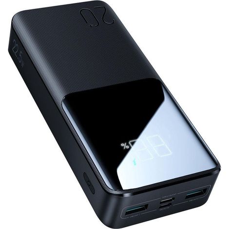 Banque dalimentation led super charge 20 000 mah 225 w - noir