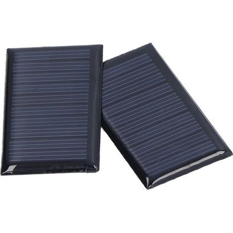 Cellule Solaire - Kit de 10 Petits Panneaux DIY 0.15W 5V - Résistant aux Intempéries (1/5)