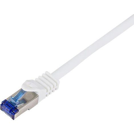 Cable de conexión LogiLink C6A031S Cat.6A S/FTP Ultraflex de 1,0 m, blanco (1/5)