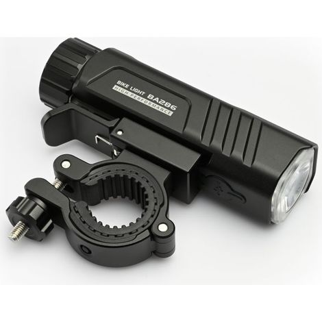 LED-Fahrradlampe, 20-W-Akku für 100 Stunden Leuchtdauer, 2000 lm Reichweite, 225 m Schutzart IP68, VLF-BA286, Videx (1/5)