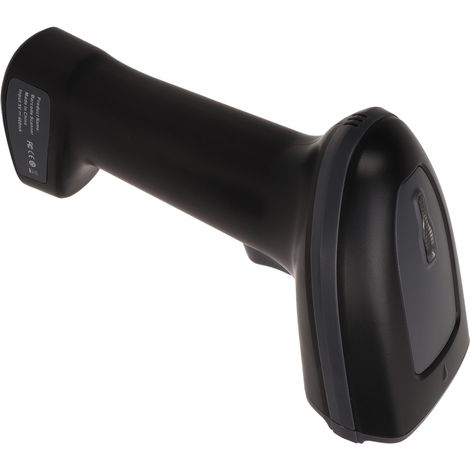 Lecteur de codes-barres sans fil avec base Bluetooth 2,4 GHz, lecteur de codes-barres et de codes QR, batterie intégrée (1/5)