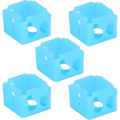 Lot de 5 pièces pour imprimante 3D XCR NV6 : bloc chauffant, chaussette en silicone, protection pour extrudeuse. (1/5)