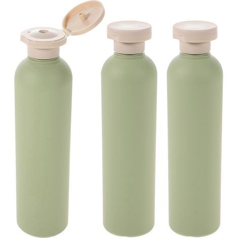 Lot de 3 flacons de shampoing et de lotion de style simple-19x4.9cm-Green (1/3)