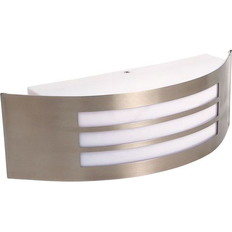 Applique murale Mango inoxydable E27 75W max (1/4)