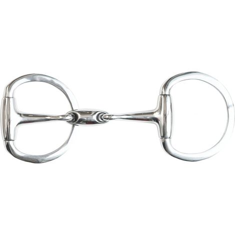 Edelstahl-Olivenfilet mit Olivette und flachen Ringen 16 mm dick Größe 135 mm