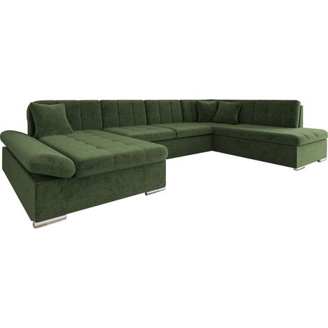 Sofá rinconero Comfivo Tilia I, Izquierda, Función de descanso, Almacenaje, 345x205x76cm, 0 (1/5)