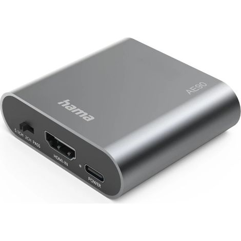 Hama 00205100 divisor de audio Plata (1/5)