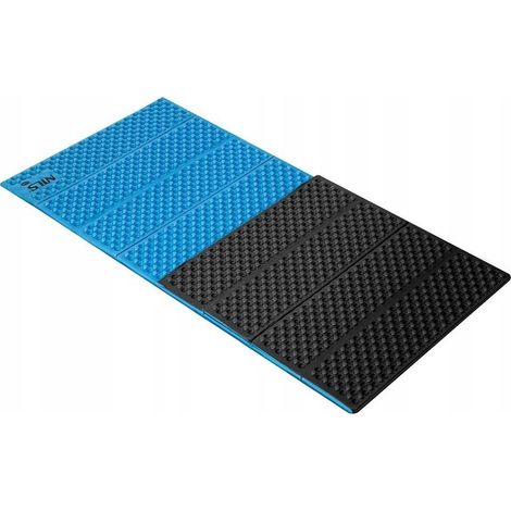 Colchoneta plegable para dormir NC1768 de 188 cm, marca Nils Camp. Colchoneta plegable azul para dormir NC1768 de 188 cm, marca Nils Camp. (1/2)
