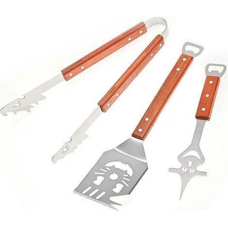 Accessoires de barbecue. accessoires de barbecue extra longs. accessoires de barbecue d'extérieur. meilleurs cadeaux de barbecue uniques pour hommes (1/4)