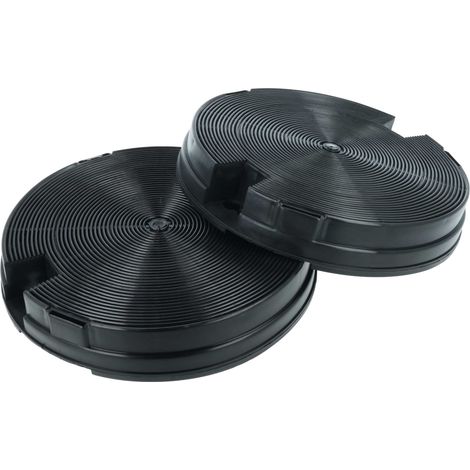 vhbw 2x Filtres à charbon actif compatible avec Cooke & Lewis 857969315000, 857969215000 hotte aspirante