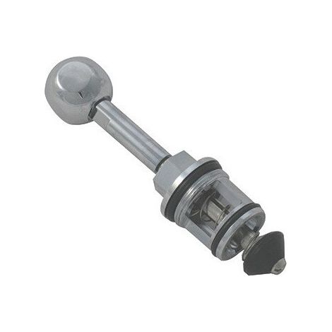 Deviatore automatico cromato (corto)