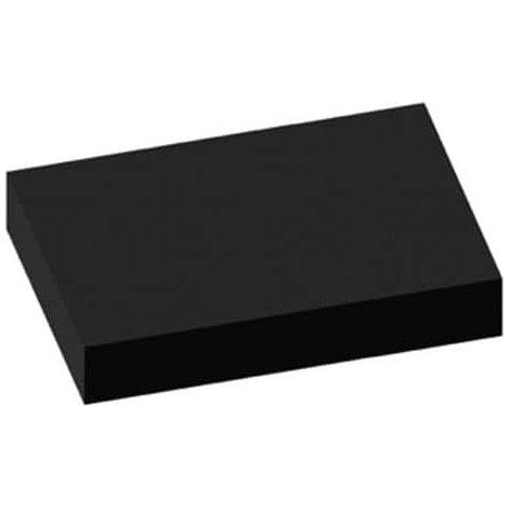 Tapis larmé hydro noir 100x140cm épaisseur 3mm