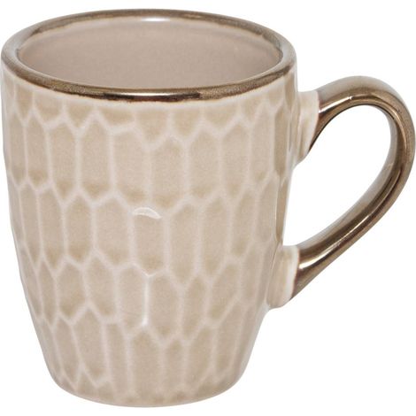 Set mit 2 Tassen und Untertassen „Ella“, 90 ml, grün - Atmosphera créateur d'intérieur (1/2)