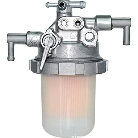Öl-Wasser-Abscheider 129100-55621, Fünfrohr-Ausführung, geeignet für PC30/35, 40/45, 50/55, Yanmar 94/88. (1/4)