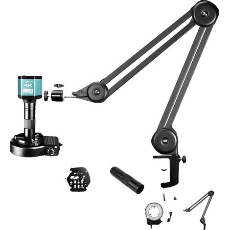 Microscopio digitale 4K, imaging da 60 MP, sensore Sony IMX327, Sony IMX415 48 MP-a, 150 X-b (1/2)