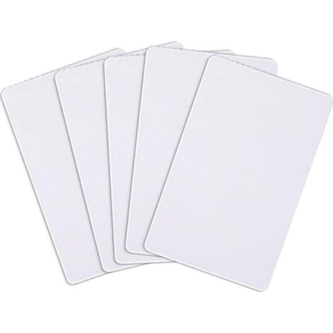 125khz Écrivain Réinscriptible Blanc en Plastique T5577 RFID Carte Proximité Porte Contrôle Entrée Accès (1/5)