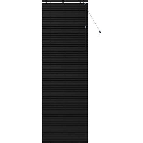 Maison Exclusive - Tenda Veneziana Nero 75 x 250 cm 35 mm (1/5)
