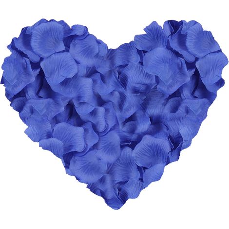 Petales De Rose - Non Tissé - 5 À 6 Cm - Pour Mariage Décoration Romantique Fête Saint-Valentin - 1200 Pièces (1/5)