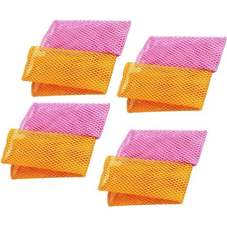 Set di 12 strofinacci da cucina in rete, antiaderenti, innovativi e veloci da pulire -Crezuo
