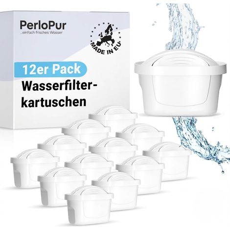 Pack de 12 cartouches filtrantes Universal unimax (compatible avec Brita Maxtra) (1/5)