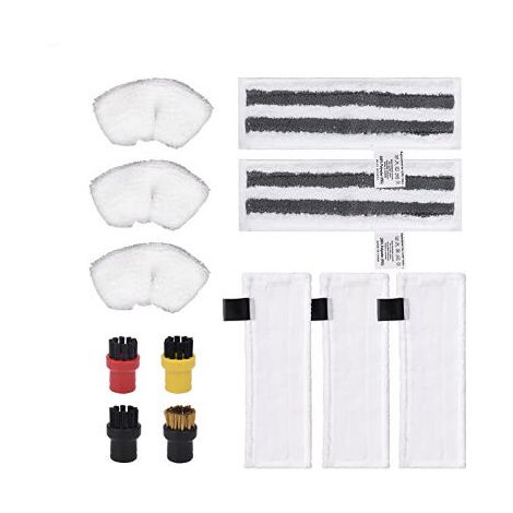 Accesorios para Karcher Easyfix SC2 SC3 SC4 SC5 Limpiador a vapor Paños de microfibra Paños de mopa Boquilla redonda Cepillos Repuestos
