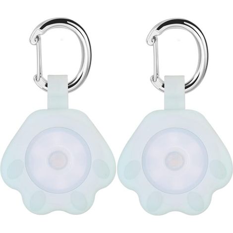Set of 2 USB Rechargeable Dog Safety Lights, Color Changing (1/5)