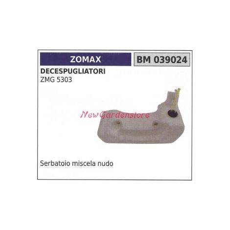 Serbatoio carburante ZOMAX motore decespugliatore ZMG 5303 039024