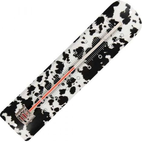 Thermomètre métal imprimé vache. Spear & Jackson (1/3)