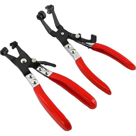 Pinza Para Abrazaderas De Manguera - 45 Grados - Para Tuberías De Agua Combustible Y Aceite - 2 Unidades (1/5)
