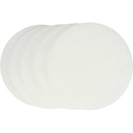 vhbw 5x filtro de polen compatible con Lunos ALD, ALD-R 160, e², e2, ventilador difusor aire pared exterior - 140 mm - Reemplaza 9/FIB-P, 039 004, 39004