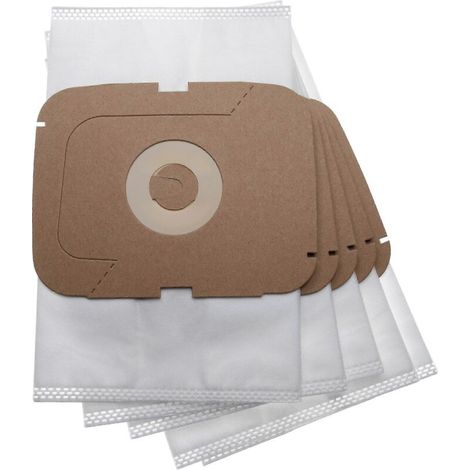 Pack of 10 vacuum cleaner bags compatible with Lux Intelligence, AP11, S115 and Royal Edition models - 25.15 cm x 15.8 cm, white - AquaForge (1/3)