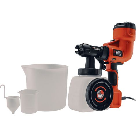PISTOLA PER VERNICIATURA A SPRUZZO 'HVLP200C-IT' 400 W - barattolo 1200 ml  - BLACK DECKER