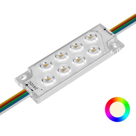 LED Modul DC24V 3W IP68 - Lichtfarbe: RGB+4000K (1/3)