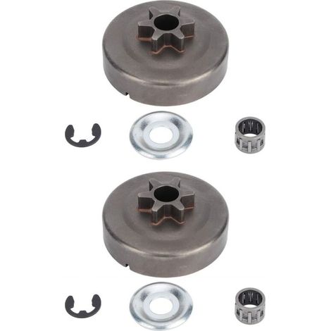 Kit pignone tamburo frizione (2 pignoni) per STIHL 017 018 021 023 025 MS170 MS180 MS210 MS230 MS250 1123 640 2003 (1/5)