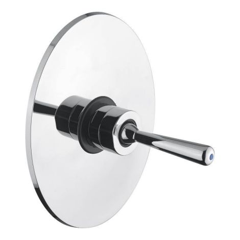 Compteur d'eau pour WC encastré avec levier de commande 3/4" Série MODERNE Idral 08067-34  Chromé - Laiton