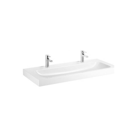 Lavabo FORMAT design 120 x 48.5 cm. Blanc (1/2)